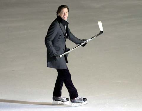 Toronto Maple Leafs – Jim Carrey (Photo by Philip Ramey/Corbis via Getty Images)