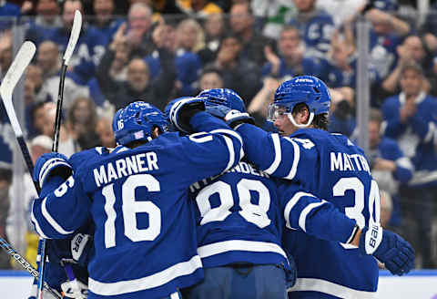 Nov 5, 2022; Toronto, Ontario, CAN; Toronto Maple Leafs forward Auston Matthews (34)  Mandatory Credit: Dan Hamilton-USA TODAY Sports