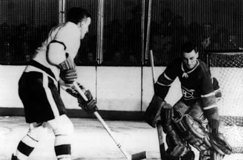 Jacques Plante (Photo by Bruce Bennett Studios via Getty Images Studios/Getty Images)