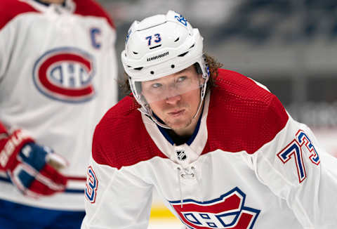 Tyler Toffoli #73 of the Montreal Canadiens. (Photo by Rich Lam/Getty Images)