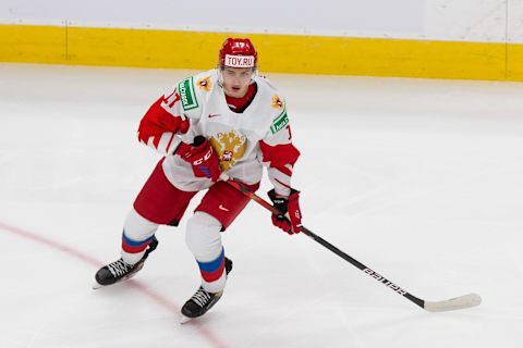 Shakir Mukhamadullin #17 of Russia. (Photo by Codie McLachlan/Getty Images)