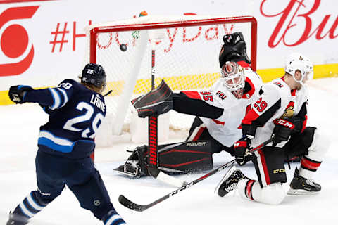 Winnipeg Jets, Patrik Laine (29) Mandatory Credit: James Carey Lauder-USA TODAY Sports