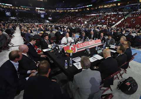 New Jersey Devils NHL Draft (Photo by Bruce Bennett/Getty Images)