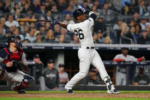 McCutchen still has homers and hits in his bat, even if he is now merely good, not great. Photo by Alex Trautwig/MLB Photos via Getty Images.