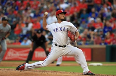 ARLINGTON, TX – JULY 26: Yu Darvish