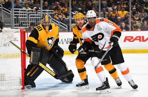 PITTSBURGH, PA – MARCH 26: Wayne Simmonds