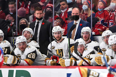 Former Vegas Golden Knights Head Coach, Pete DeBoer. (Photo by Minas Panagiotakis/Getty Images)