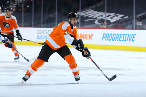 Scott Laughton, Philadelphia Flyers (Photo by Mitchell Leff/Getty Images)