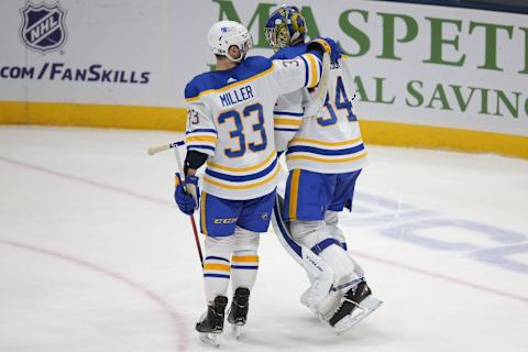 Buffalo Sabres defenseman Colin Miller (33). Mandatory Credit: Brad Penner-USA TODAY Sports