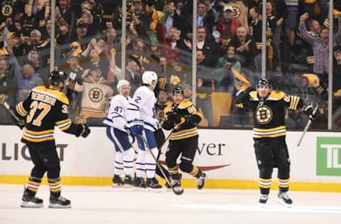 BOSTON, MA – APRIL 12: Brad Marchand