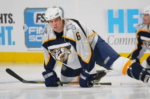 UNIONDALE, NY – OCTOBER 16: Shea Weber