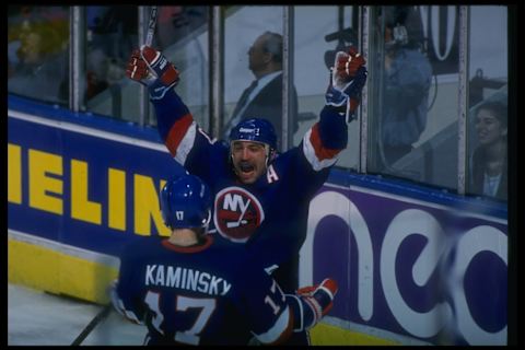 Ray Ferraro #20, New York Islanders