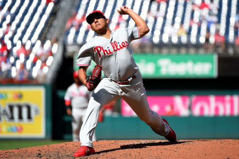 Suarez could receive a rotation opportunity with the Phillies in March. Photo by Will Newton/Getty Images.