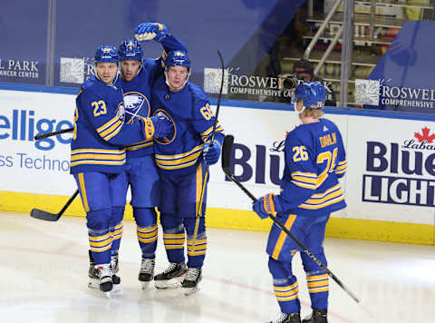 Buffalo Sabres right wing Victor Olofsson (68). Mandatory Credit: Timothy T. Ludwig-USA TODAY Sports