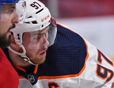 Connor McDavid #97 of the Edmonton Oilers. (Photo by Minas Panagiotakis/Getty Images)