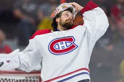 OTTAWA, ON – SEPTEMBER 21: Montreal Canadiens goaltender Keith Kinkaid (37) (Photo by Richard A. Whittaker/Icon Sportswire via Getty Images)