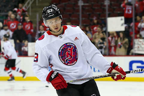 New Jersey Devils left wing Jesper Bratt (63): Tom Horak-USA TODAY Sports