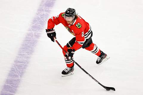 Chicago Blackhawks defenseman Duncan Keith (2). Mandatory Credit: Kamil Krzaczynski-USA TODAY Sports