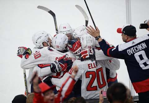 Lars Eller, Washington Capitals Mandatory Credit: Gary A. Vasquez-USA TODAY Sports