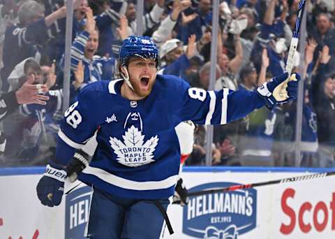 May 12, 2023; Toronto, Ontario, CAN; Toronto Maple Leafs forward William Nylander (88)  Mandatory Credit: Dan Hamilton-USA TODAY Sports