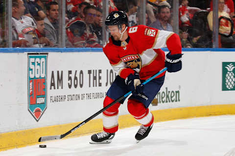 Anton Stralman #6 of the Florida Panthers (Photo by Joel Auerbach/Getty Images)