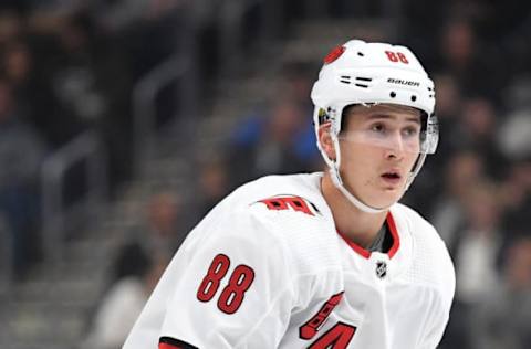 Martin Necas, Carolina Hurricanes (Photo by Harry How/Getty Images)