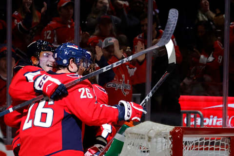 Dec 2, 2021; Washington, District of Columbia, USA; Washington Capitals. Mandatory Credit: Geoff Burke-USA TODAY Sports