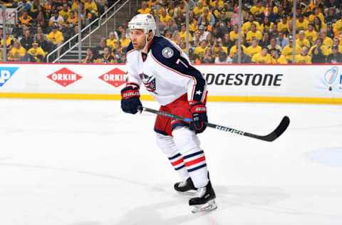 PITTSBURGH, PA – APRIL 20: Jack Johnson of the Columbus Blue Jackets