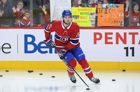 MONTREAL, QC – APRIL 6: Ryan Poehling #25 (Photo by Francois Lacasse/NHLI via Getty Images)