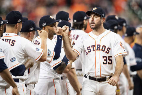 HOUSTON, TX – OCTOBER 16: (Photo by Billie Weiss/Boston Red Sox/Getty Images)