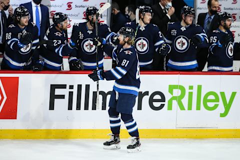 Winnipeg Jets, Kyle Connor #81, (Mandatory Credit: Terrence Lee-USA TODAY Sports)