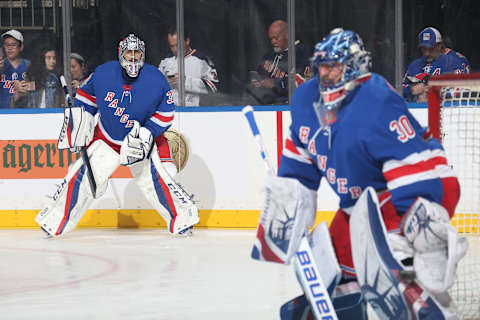 NEW YORK, NY – OCTOBER 08: Ondrej Pavelec