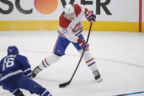 May 27, 2021; Toronto, Ontario, CAN; Montreal Canadiens Josh Anderson. Mandatory Credit: Dan Hamilton-USA TODAY Sports