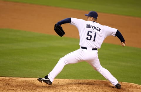 SAN DIEGO – APRIL 23: Pitcher Trevor Hoffman