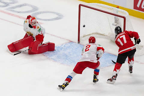 Connor McMichael, Washington Capitals (Photo by Codie McLachlan/Getty Images)