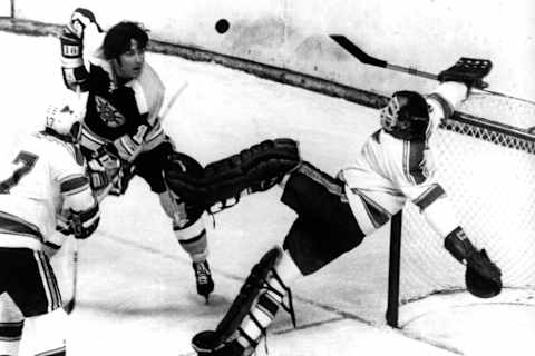 St. Louis Blues, Glenn Hall (Photo by B Bennett/Getty Images)