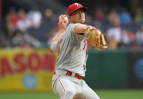 If Smyly is back to his pre-surgery self, the Phillies may have found a rotation southpaw. Photo by Justin Berl/Getty Images.