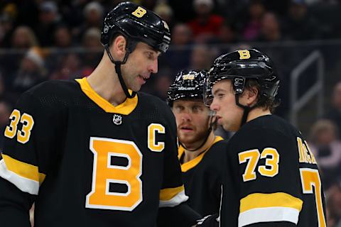 Zdeno Chara #33 of the Boston Bruins. (Photo by Maddie Meyer/Getty Images)