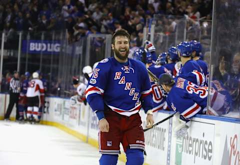 NEW YORK, NY – MAY 04: Tanner Glass