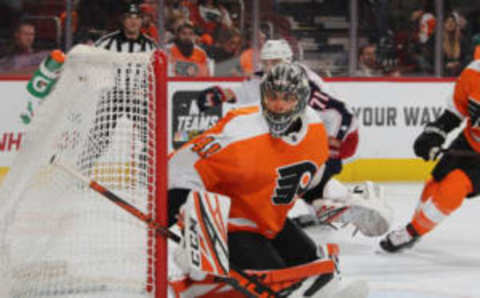 Anthony Stolarz, Philadelphia Flyers (Photo by Bruce Bennett/Getty Images)