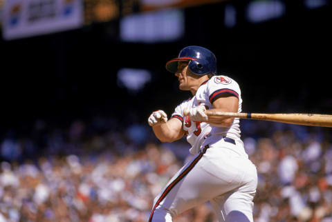 Brian Downing, LA Angels. (Photo by: Mike Powell/Getty Images)