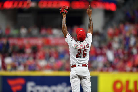 Iglesias is an available closer, but many Phillies fans don’t mention him as a possibility. Photo by Jamie Sabau/Getty Images.