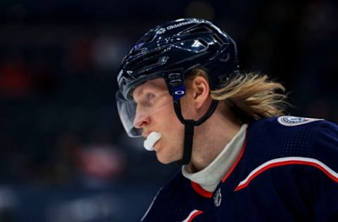 Patrik Laine #29, Columbus Blue Jackets Mandatory Credit: Aaron Doster-USA TODAY Sports