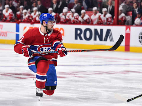 MONTREAL, QC – OCTOBER 10: Montreal Canadiens Tomas Tatar Jeff Petry (Photo by Minas Panagiotakis/Getty Images)