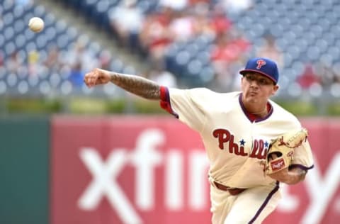 Velazquez Fires Up His Heater. Photo by Eric Hartline – USA TODAY Sports.