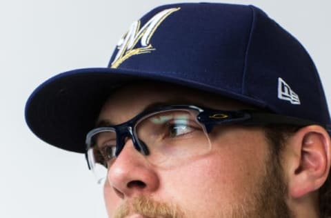 MARYVALE, AZ – FEBRUARY 22: Corbin Burnes of the Milwaukee Brewers poses for a portrait during Photo Day at the Milwaukee Brewers Spring Training Complex on February 22, 2018 in Maryvale, Arizona. (Photo by Rob Tringali/Getty Images)