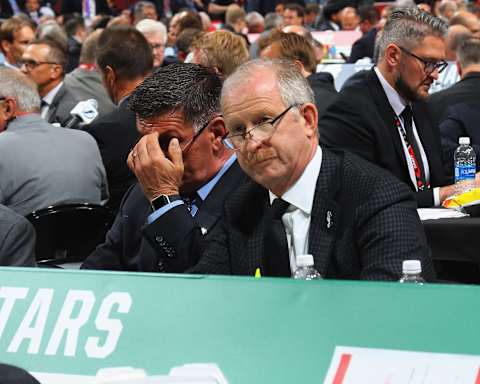 CHICAGO, IL – JUNE 24: Jim Nill of the Dallas Stars attends the 2017 NHL Draft at the United Center on June 24, 2017 in Chicago, Illinois. (Photo by Bruce Bennett/Getty Images)