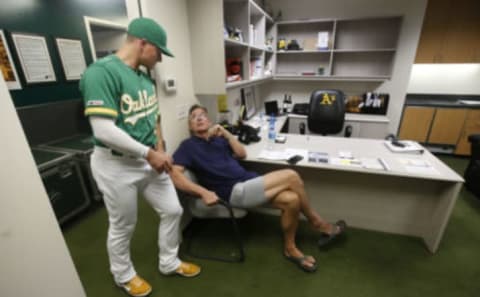 (Photo by Michael Zagaris/Oakland Athletics/Getty Images)