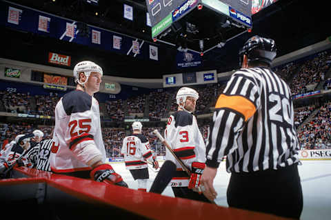 Jason Arnott #25 of the New Jersey Devils: (David Leeds /Allsport)