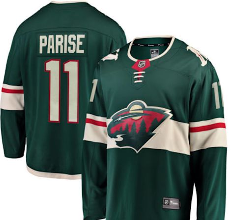 Authentic zach parise jersey best sale